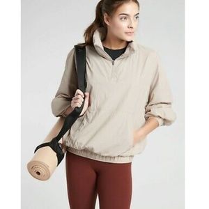 Athleta Mistral Popover Lightweight Yoga Jacket